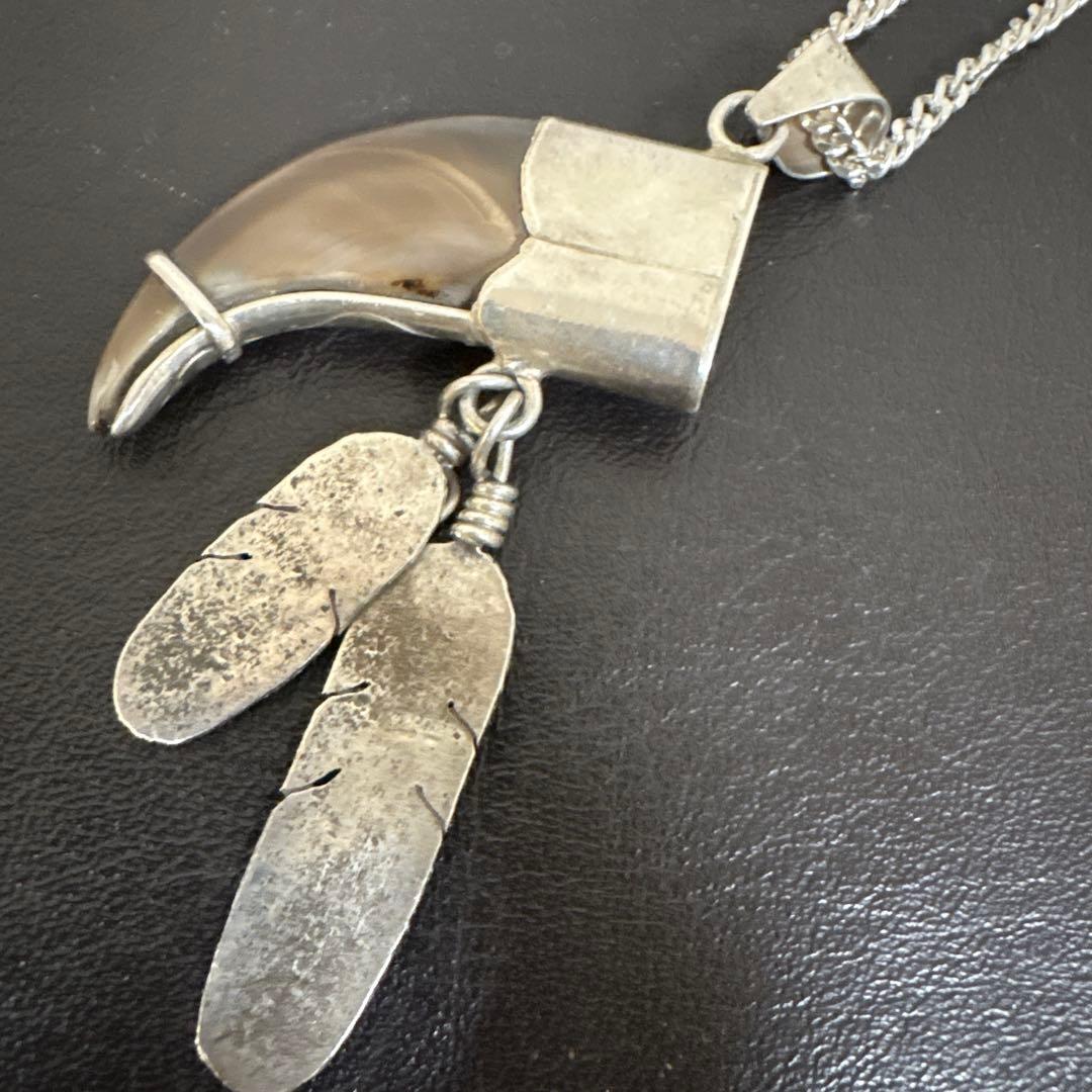 インディアン トライバルスタイル 925 シルバーネックレス