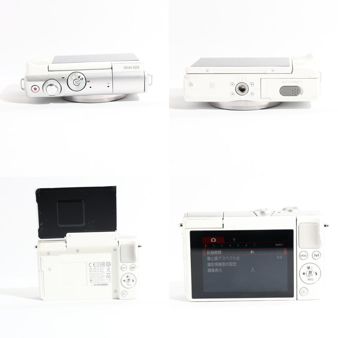 【ユキ】Canon EOS M100 ミラーレス一眼 箱付