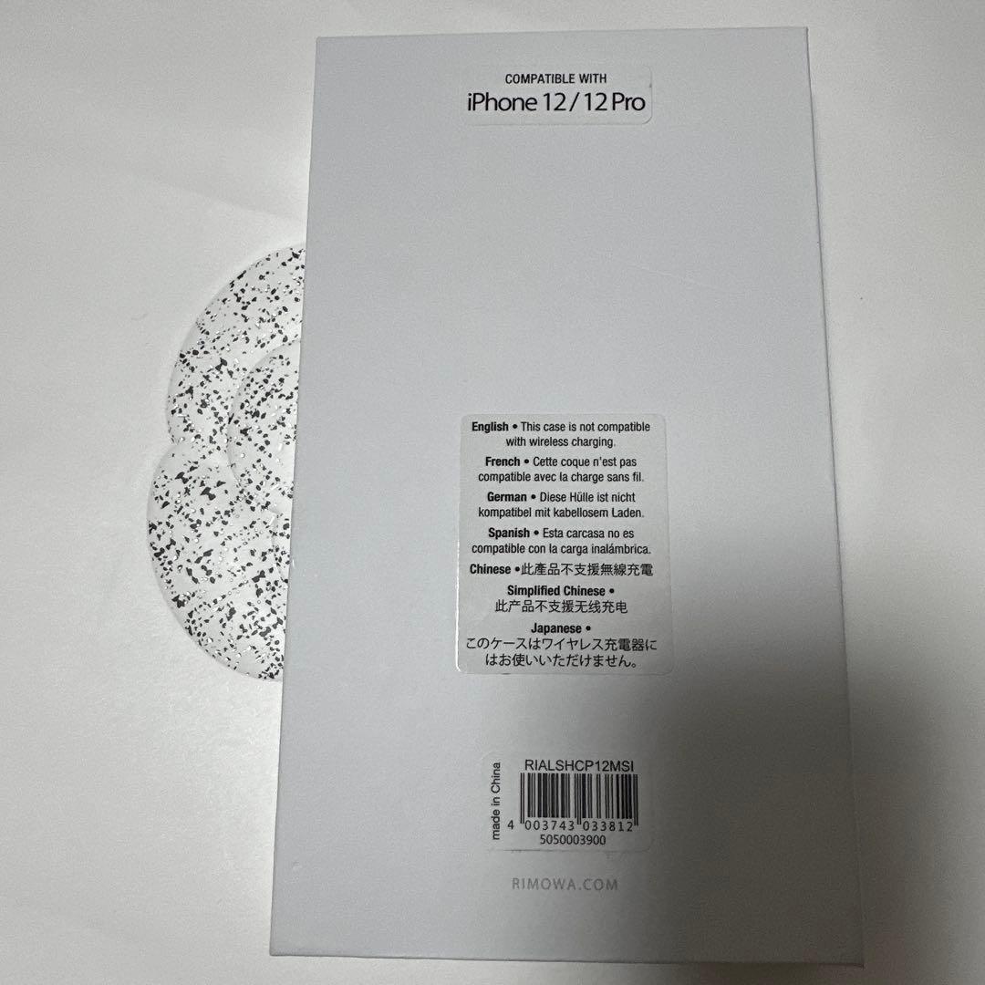 RIMOWA リモワ iPhone 12pro スマホケース　携帯カバー　新品