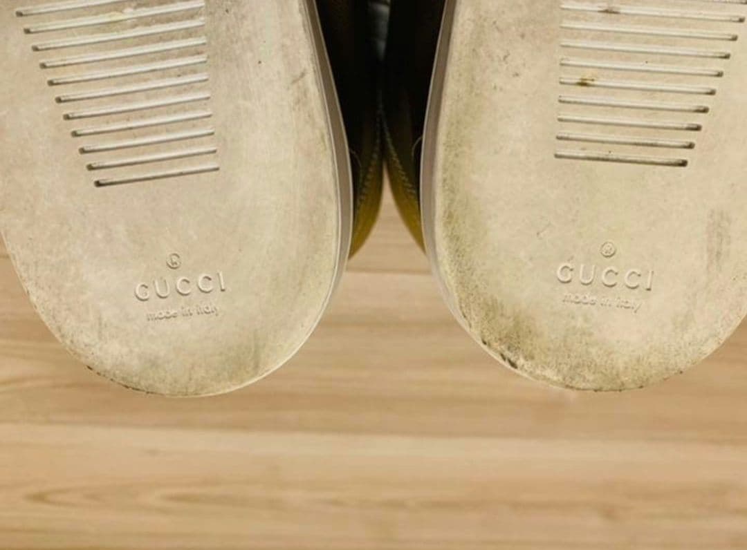 GUCCI メンズハイカット ヴィンテージスニーカー 27.5 9 1/2