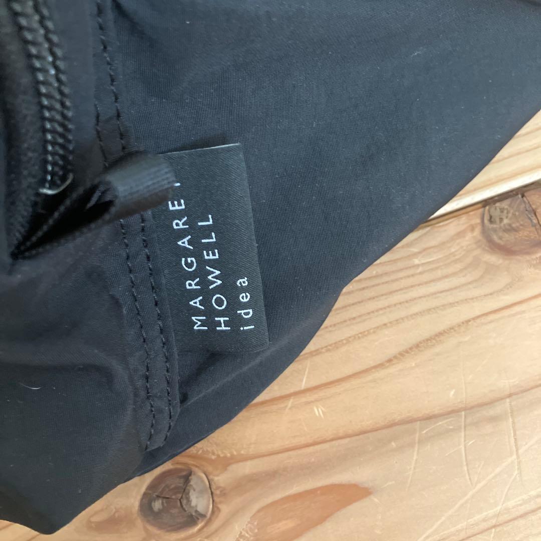 MARGARET HOWELL idea ボディバッグ ブラック