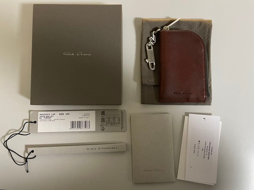 小物 Rick Owens HOOK WALLET