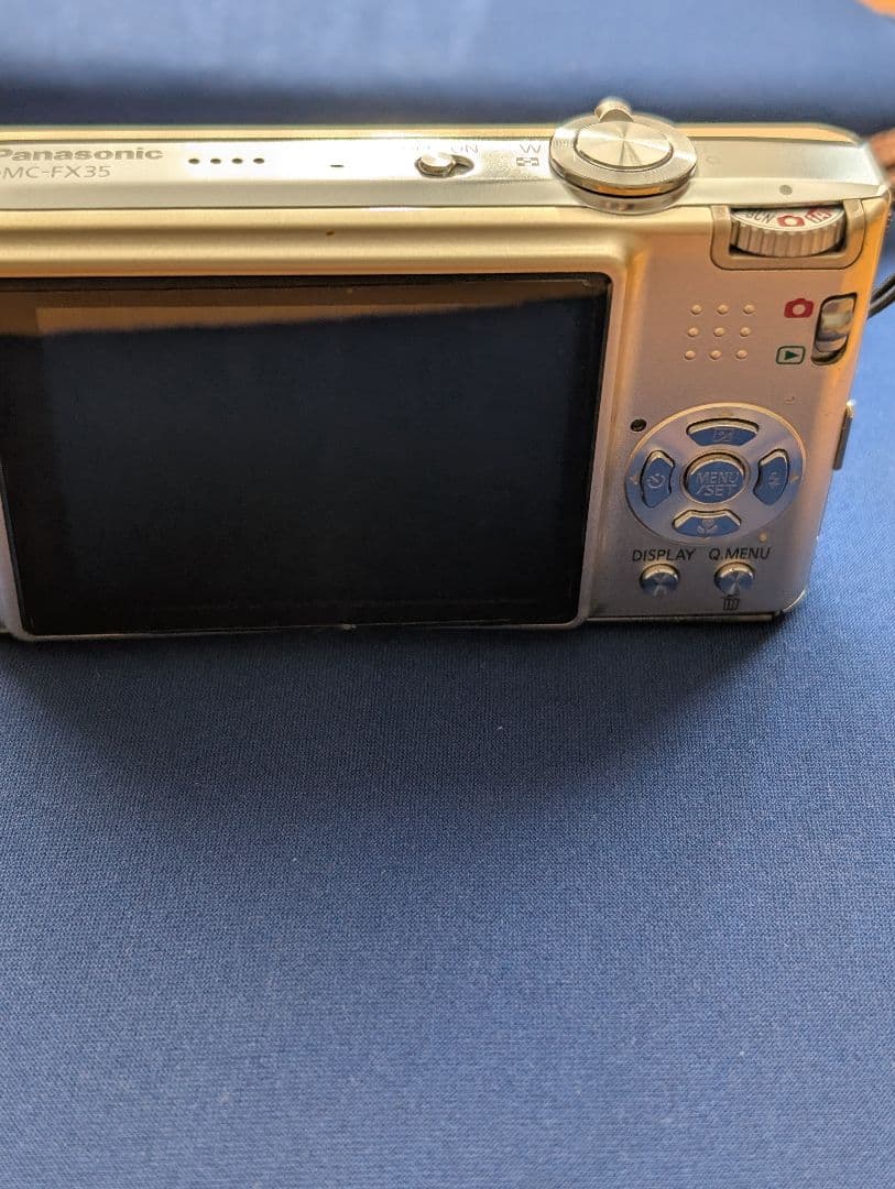 パナソニック デジカメ lumix dmc-fx35 ゴールド 動作確認済み