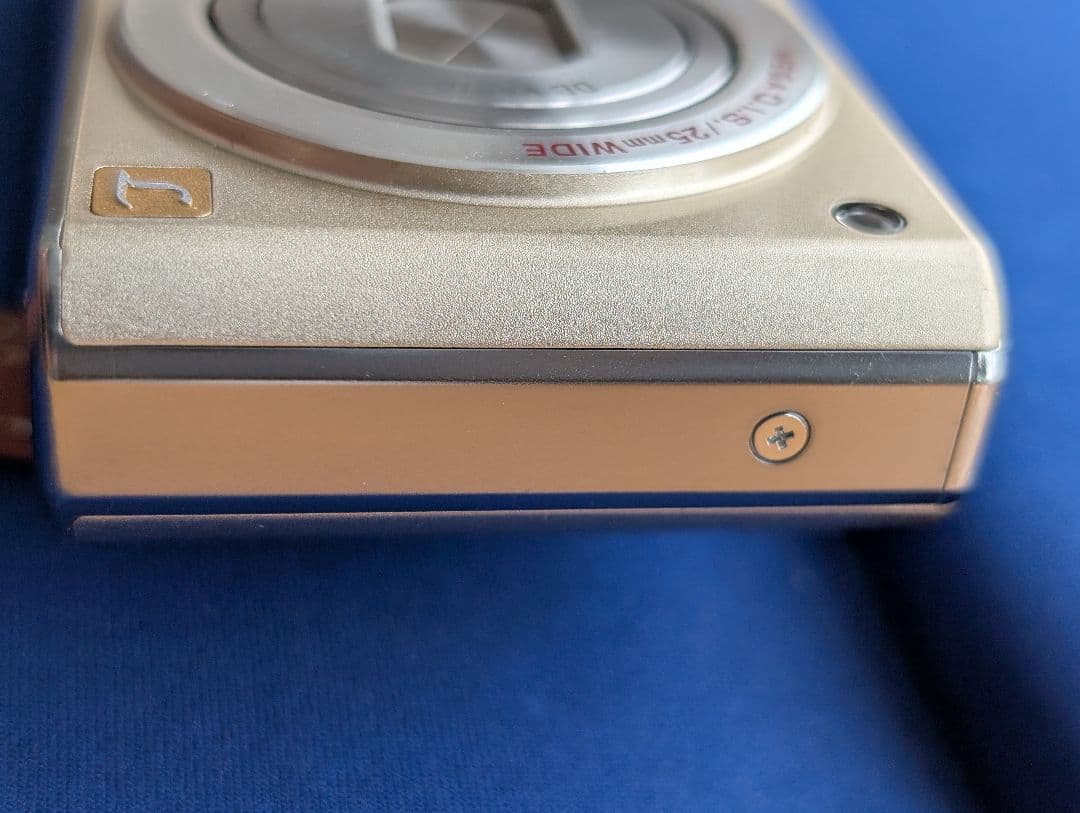 パナソニック デジカメ lumix dmc-fx35 ゴールド 動作確認済み