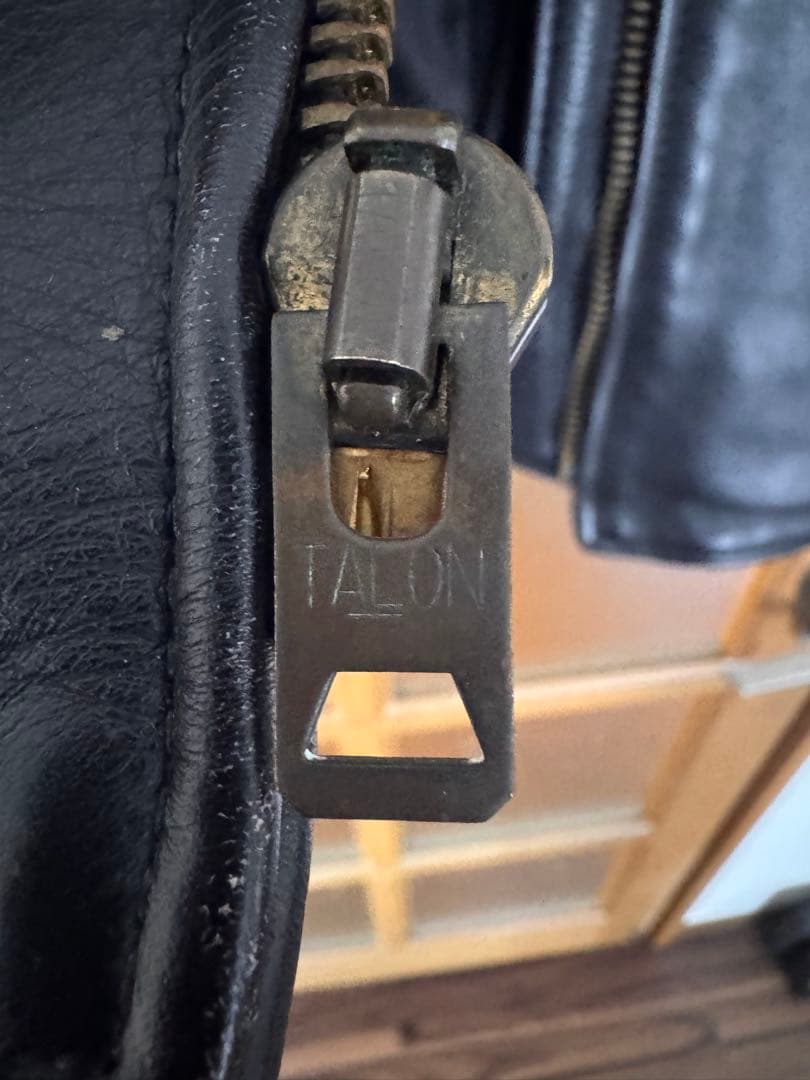 バンソン レザージャケット 36 タイプB 初期モデル全てタロンジップ　値下可能