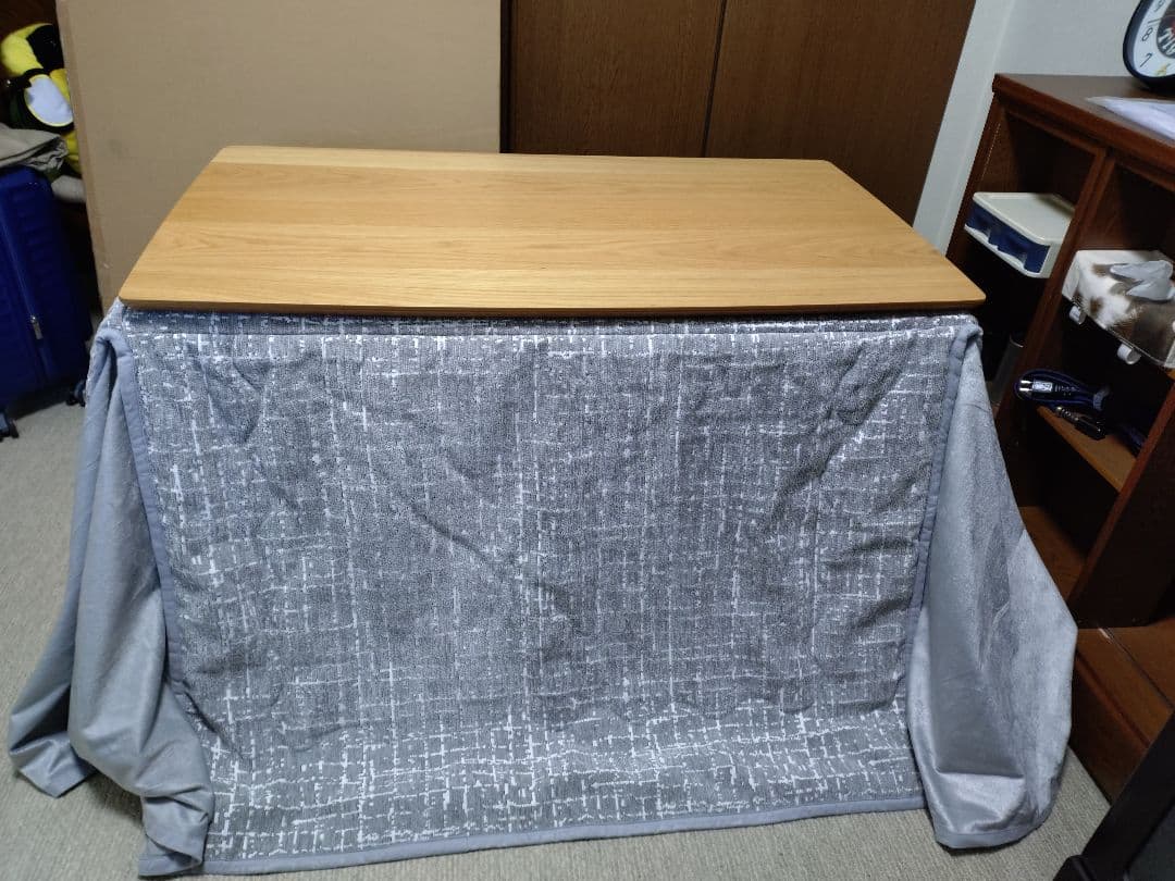 高さ調整可 こたつ ダイニングテーブル W105×D60×H63