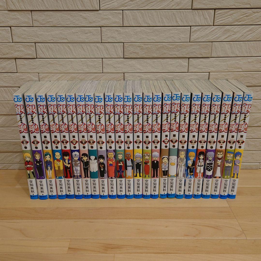 銀魂 １巻〜７７巻 全巻セット １巻４巻５巻３４巻以外初版　美品です