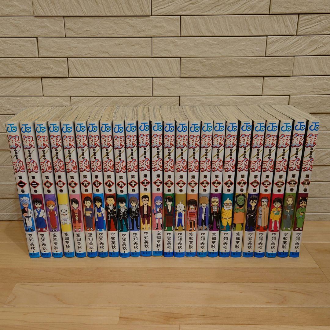 銀魂 １巻〜７７巻 全巻セット １巻４巻５巻３４巻以外初版　美品です