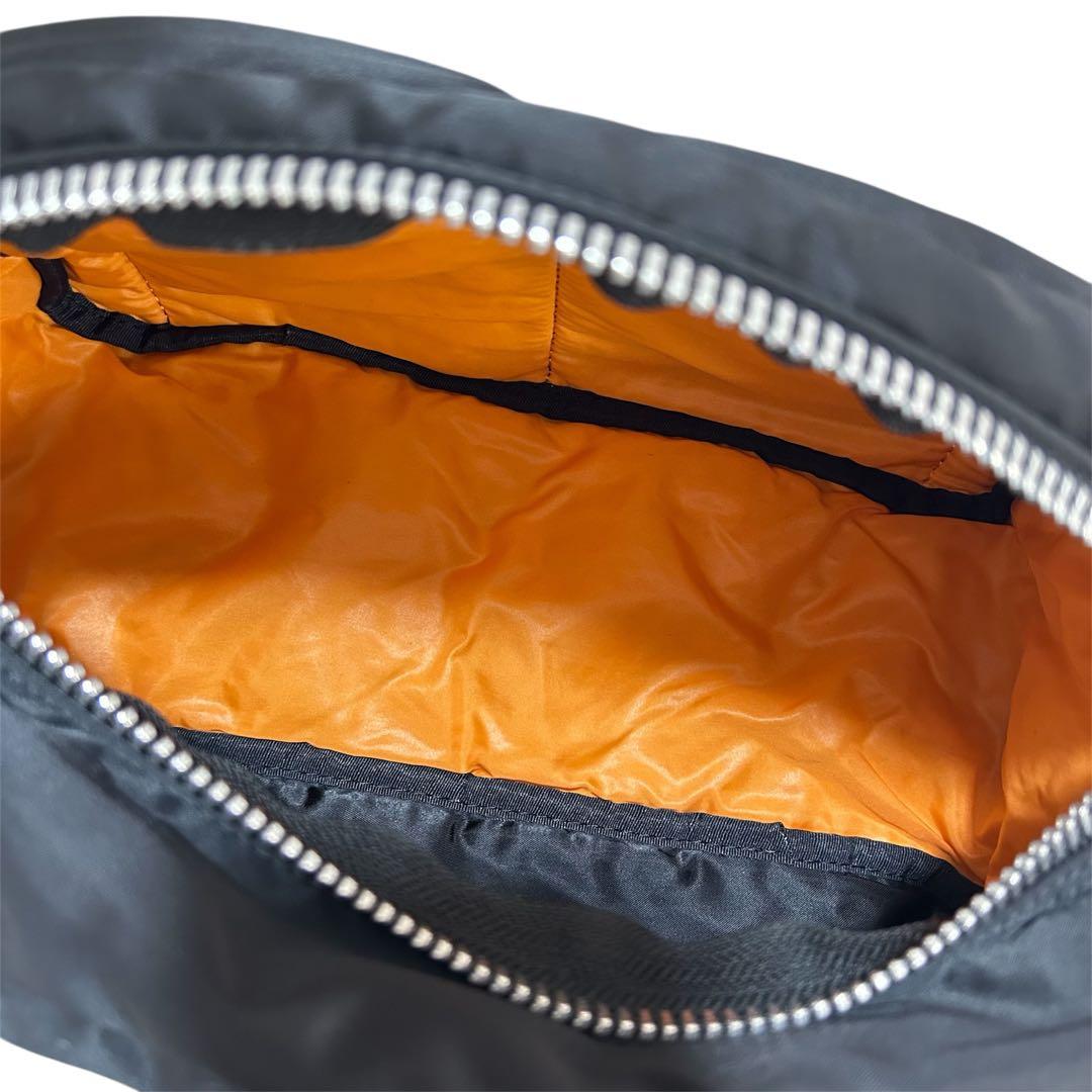 美品 ポーター タンカー ボディバッグ ウエストバッグ 2way ブラック