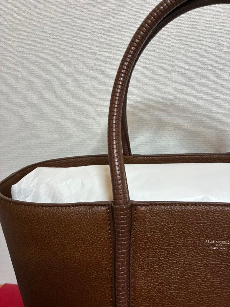 【新品】ペッレモルビダ MH010トートバッグ ブラウン ホーサーシリーズ