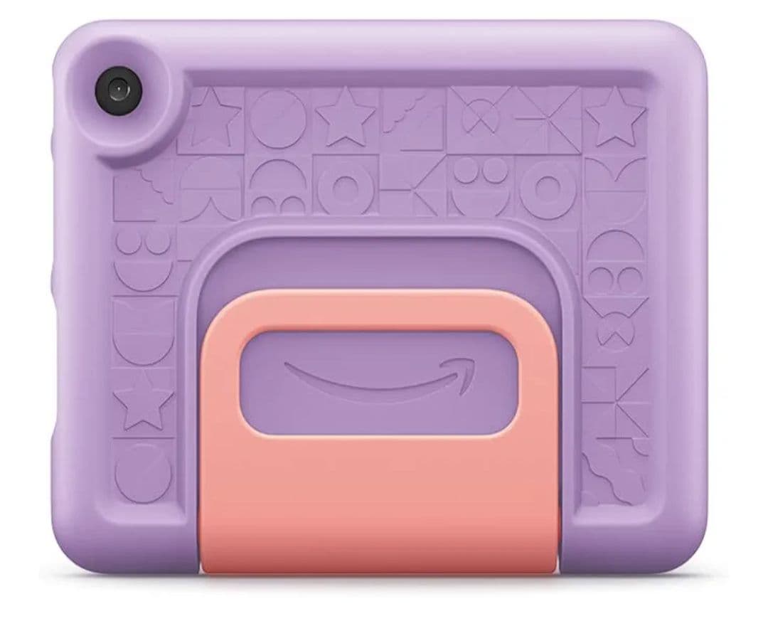 Amazon Fire7 キッズタブレット 専用ホルダー パープル 2個セット