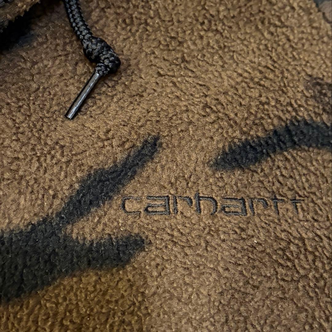 希少Carhartt カーハートフリース迷彩ハンターカモ神サイズMシュプリーム