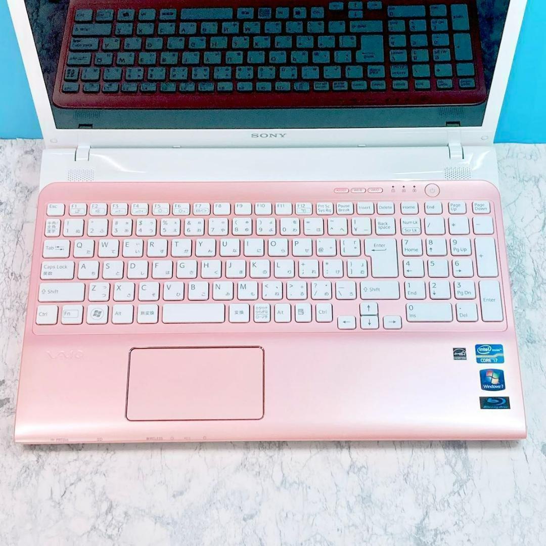 大人気✨新品SSD✨i7✨Win11✨オフィス✨ピンク✨VAIO✨ノートパソコン