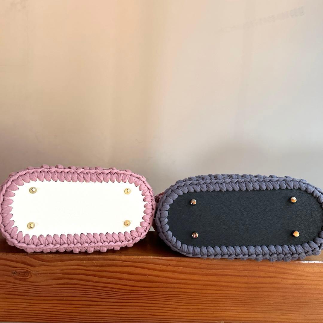 nana8様♡ズパゲッティ マルシェバッグ　ロシアヤーン