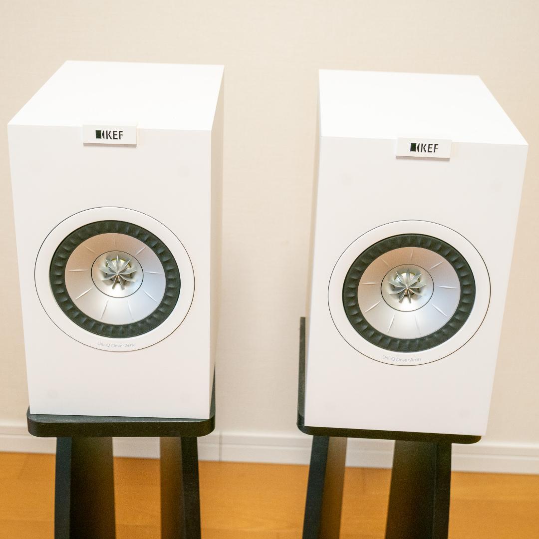 KEF Q150 [WH サテンホワイト] ブックシェルフスピーカー ペア