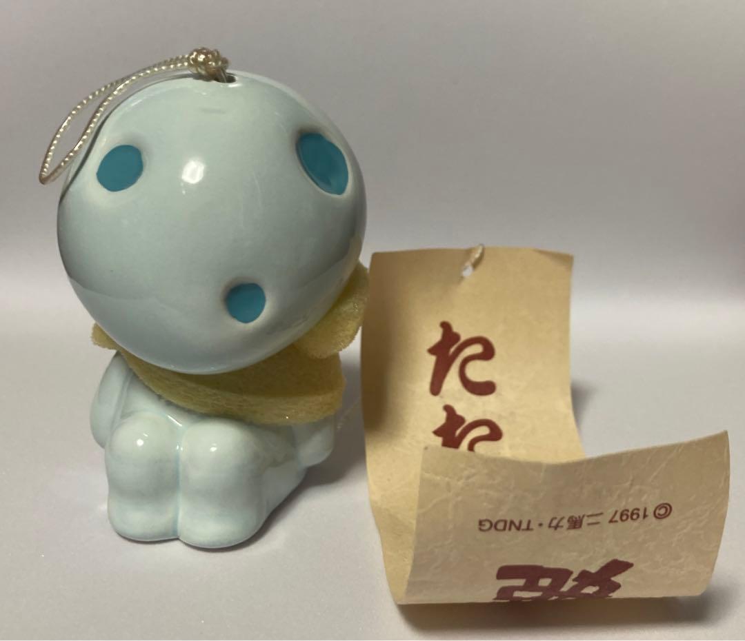 スタジオジブリ　もののけ姫　こだま　コダマくん　風鈴　陶器　美品　レトロ　当時物