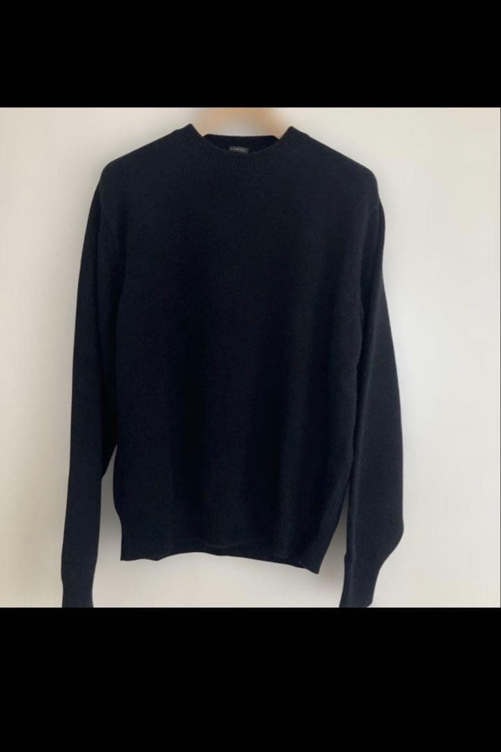 早い者勝ち　comoli 23awラムズウールクルーネックニット　サイズ:3