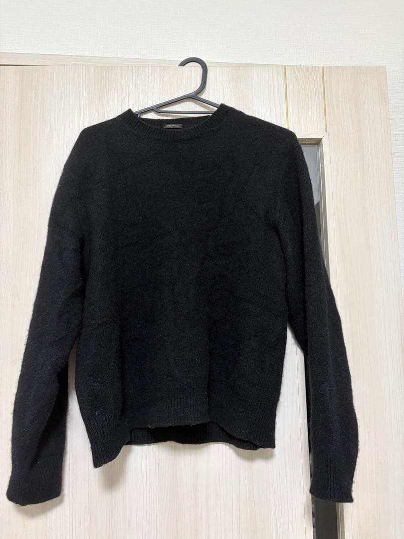 早い者勝ち　comoli 23awラムズウールクルーネックニット　サイズ:3