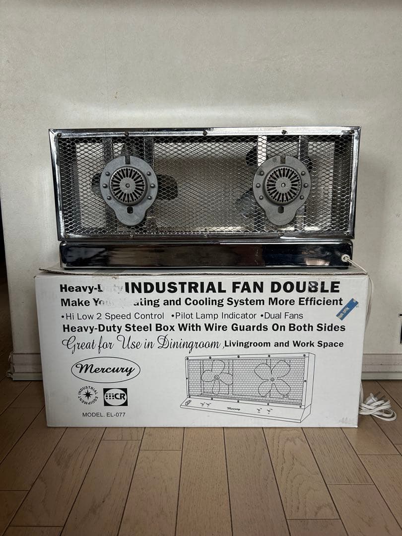 【MERCURY】廃盤　インダストリアル ダブルファン