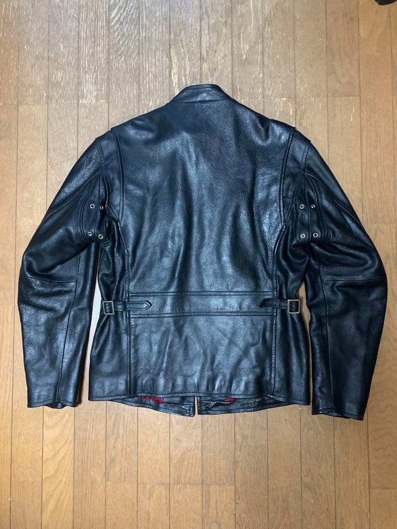 アヴィレックス AVIREX シングル レザー ライダース ブラック L