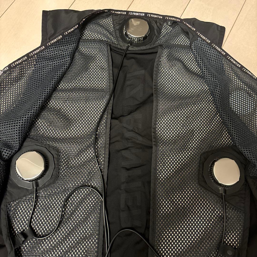 yasu　アイズフロンティア ペルチェベスト　L