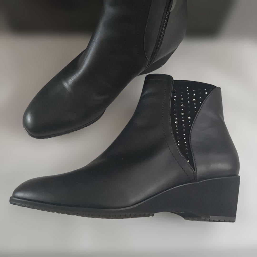 YOSHINOYA GINZA 黒 Be WARM ブーツ