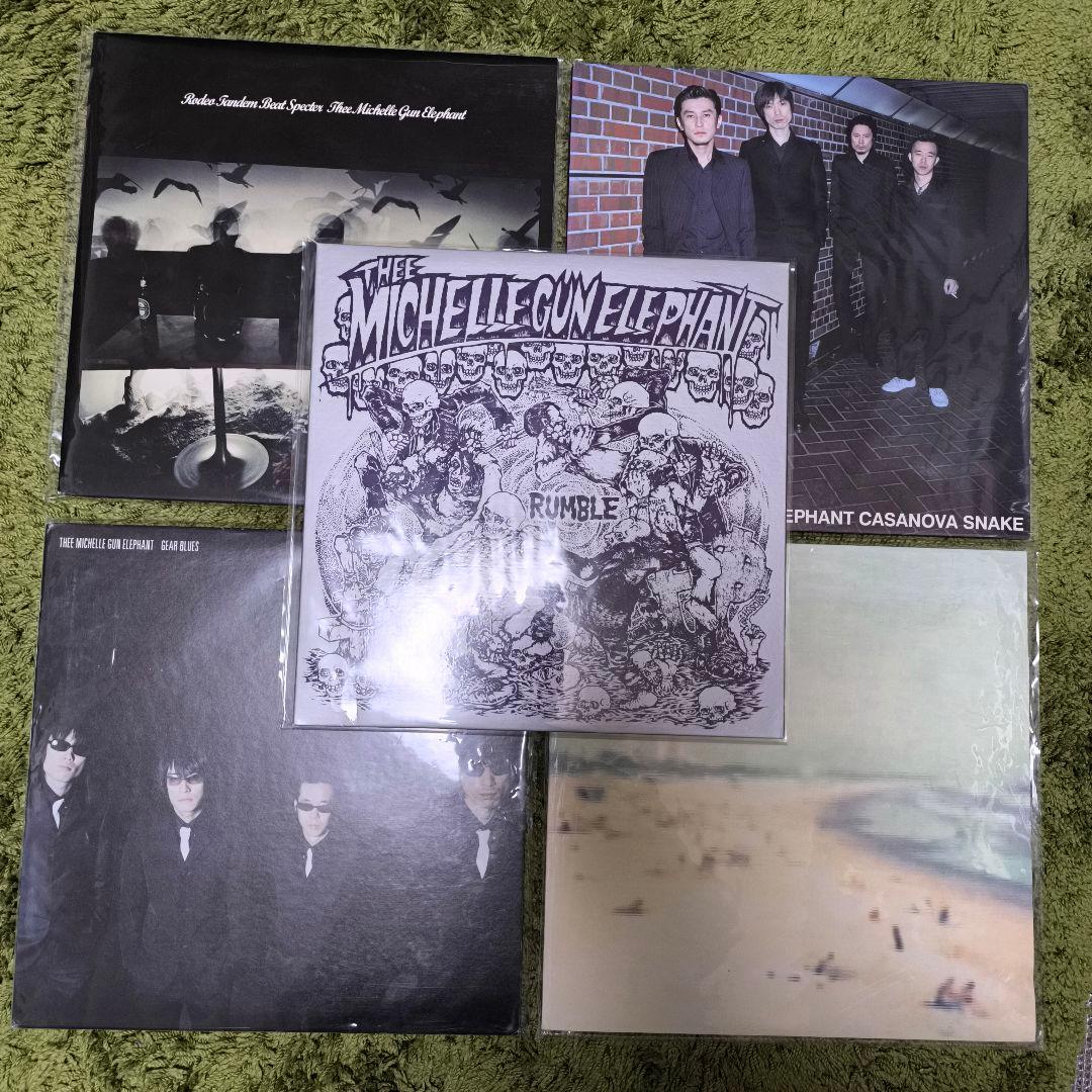 thee michelle gun elephant オリジナルレコードセット