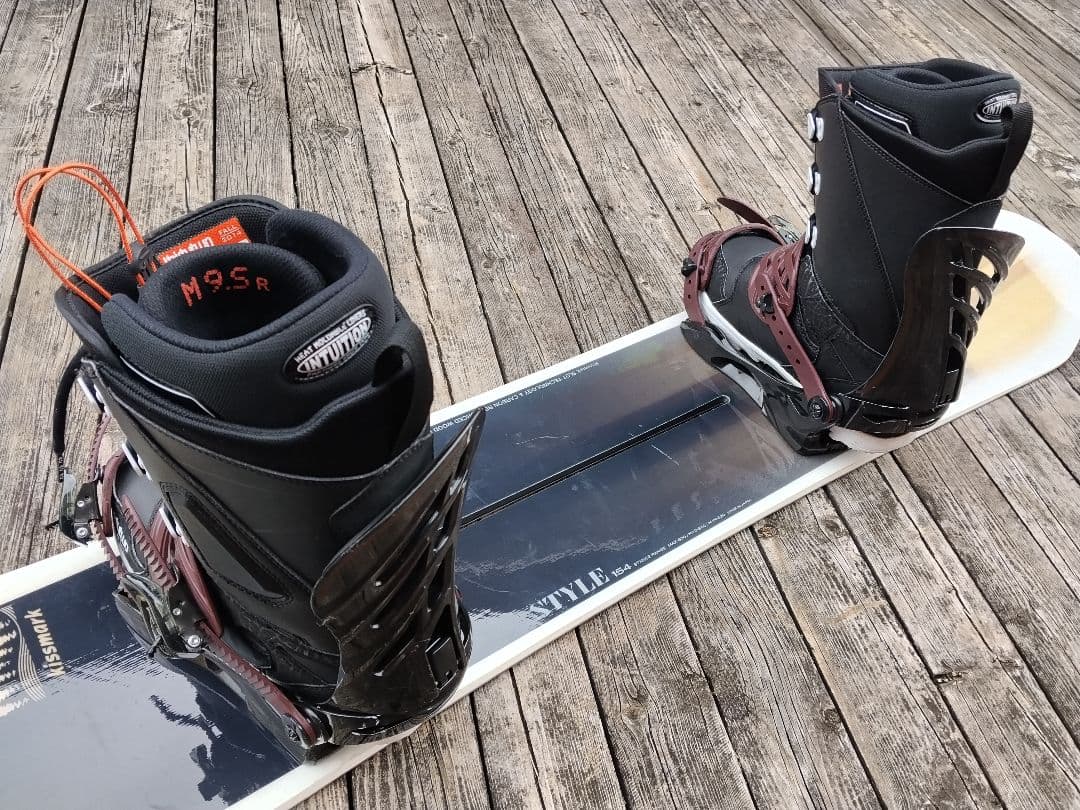 スノーボード 3点セット キスマーク KISSMARK 154 ブーツ 27.5