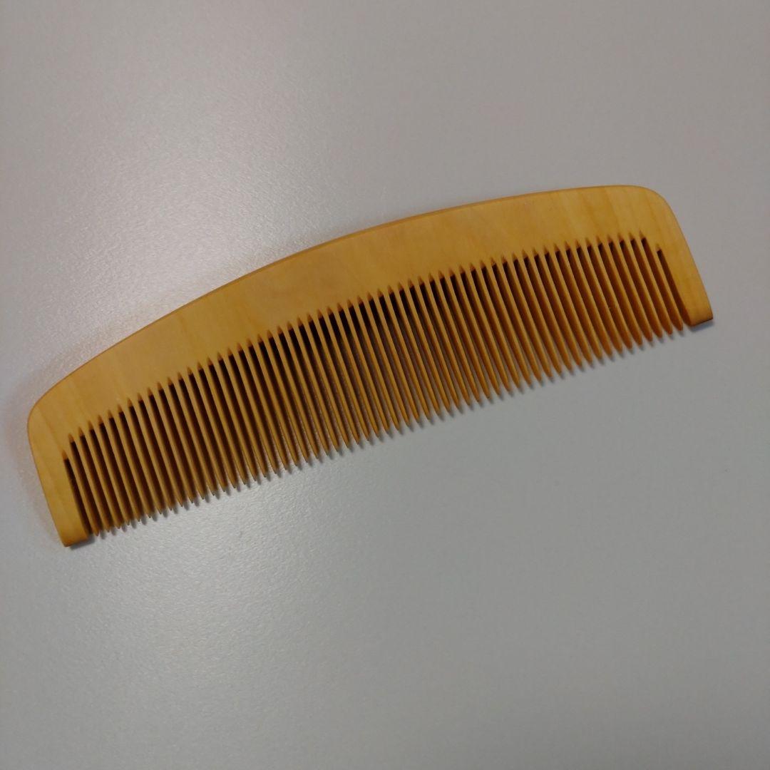 【京都十三や】つげ製くし　柘植櫛