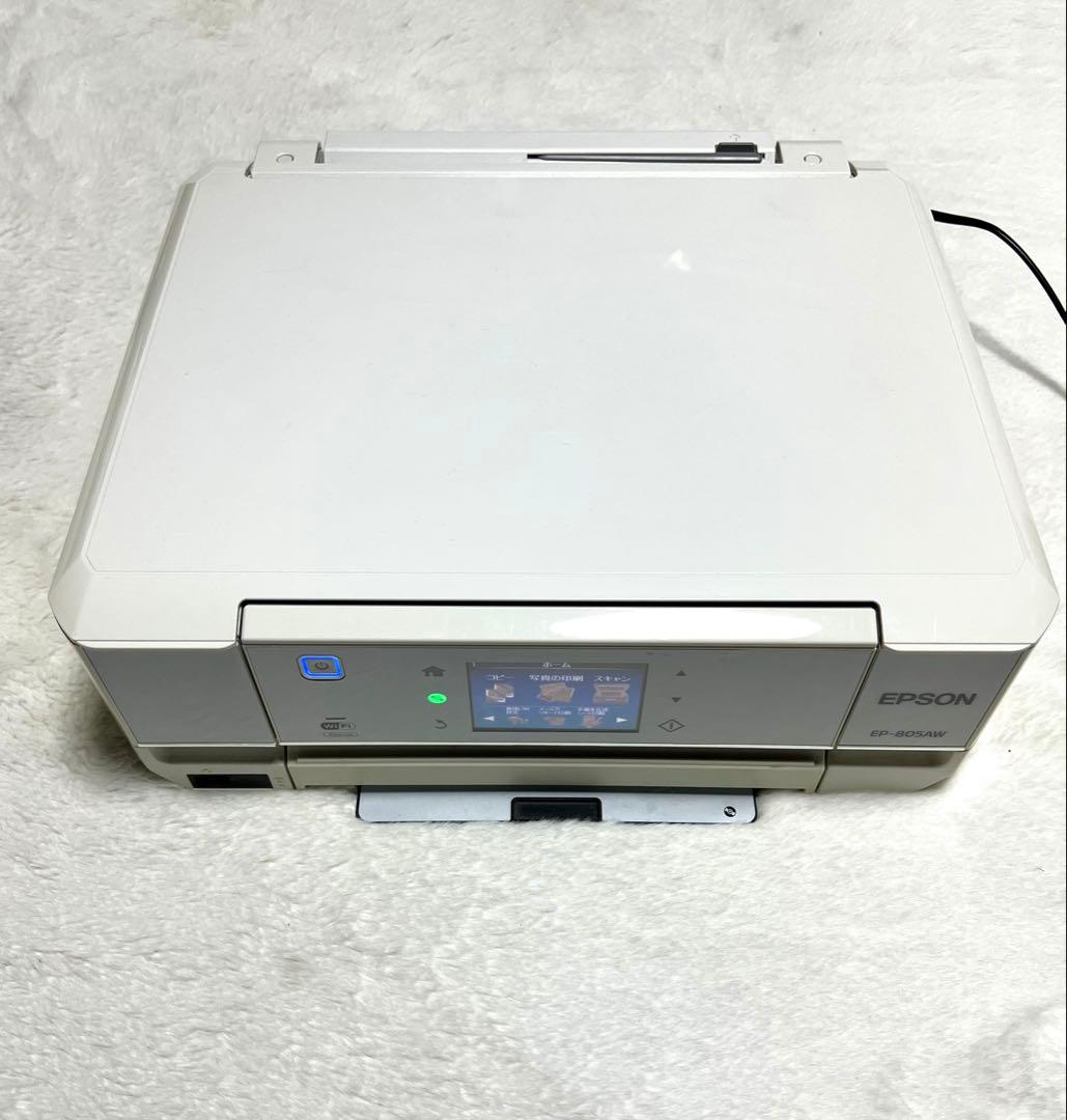 EPSON インクジェットプリンター EP-805AW・通電OK