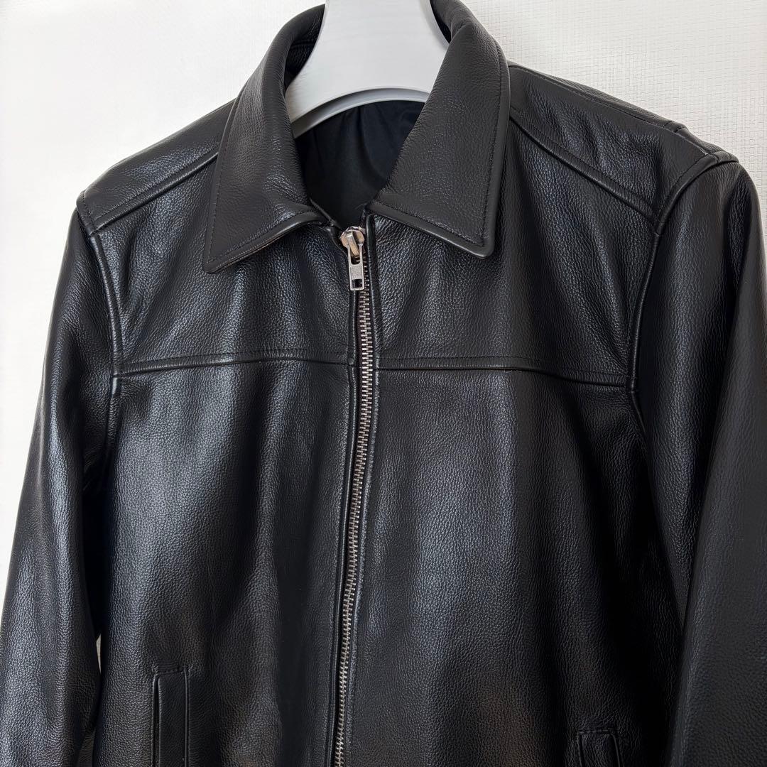 レザージャケット 革ジャン ブラック L