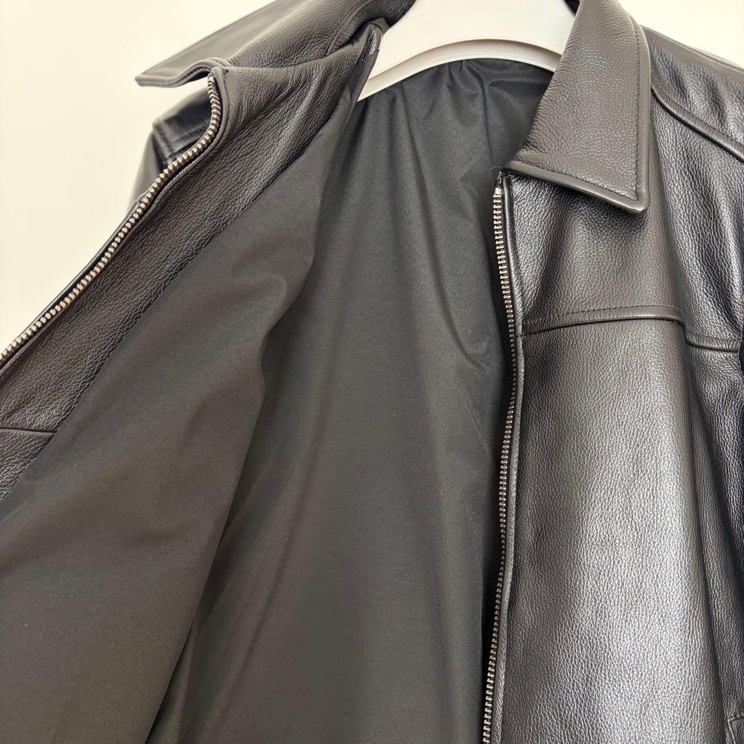 レザージャケット 革ジャン ブラック L