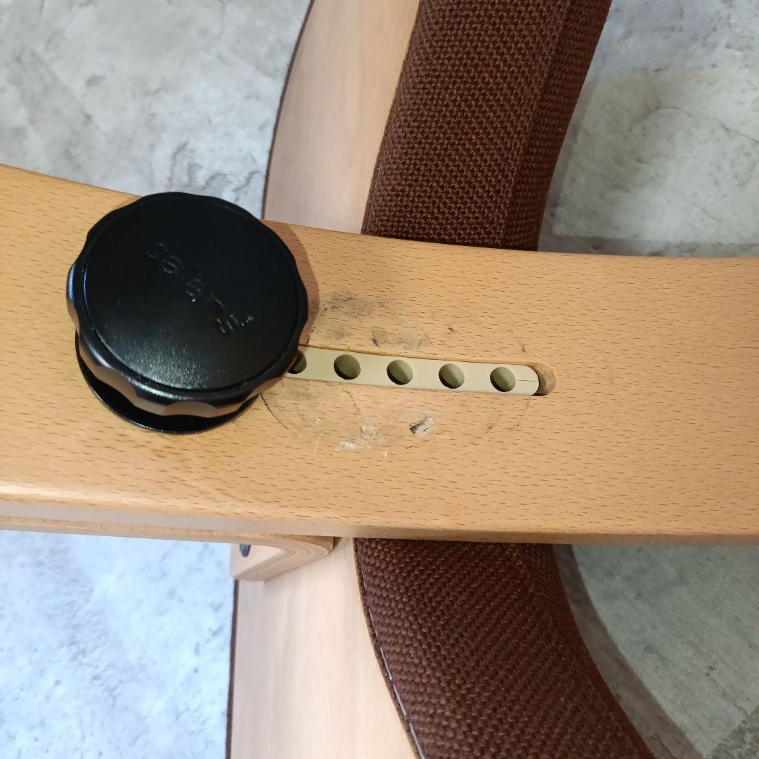 バランスイージー バランスチェア ブラウン 姿勢矯正 通常フレーム