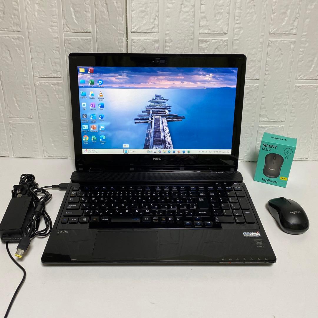 Windows11 オフィス2024年　SSD 128GB NECノートPC