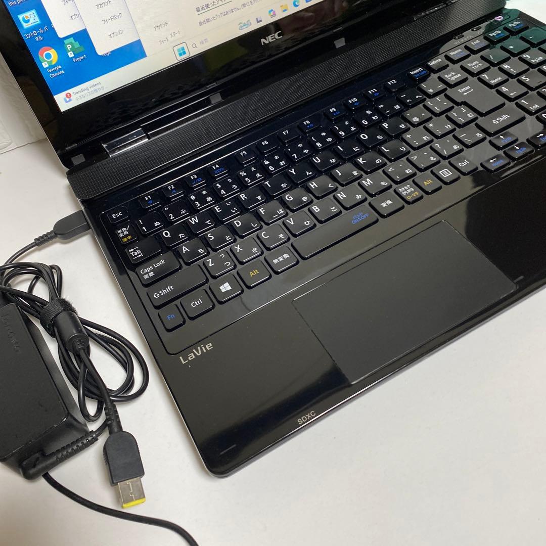 Windows11 オフィス2024年　SSD 128GB NECノートPC