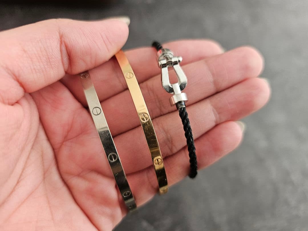 Cartier ラブブレス セット売り(FREDはオマケ)