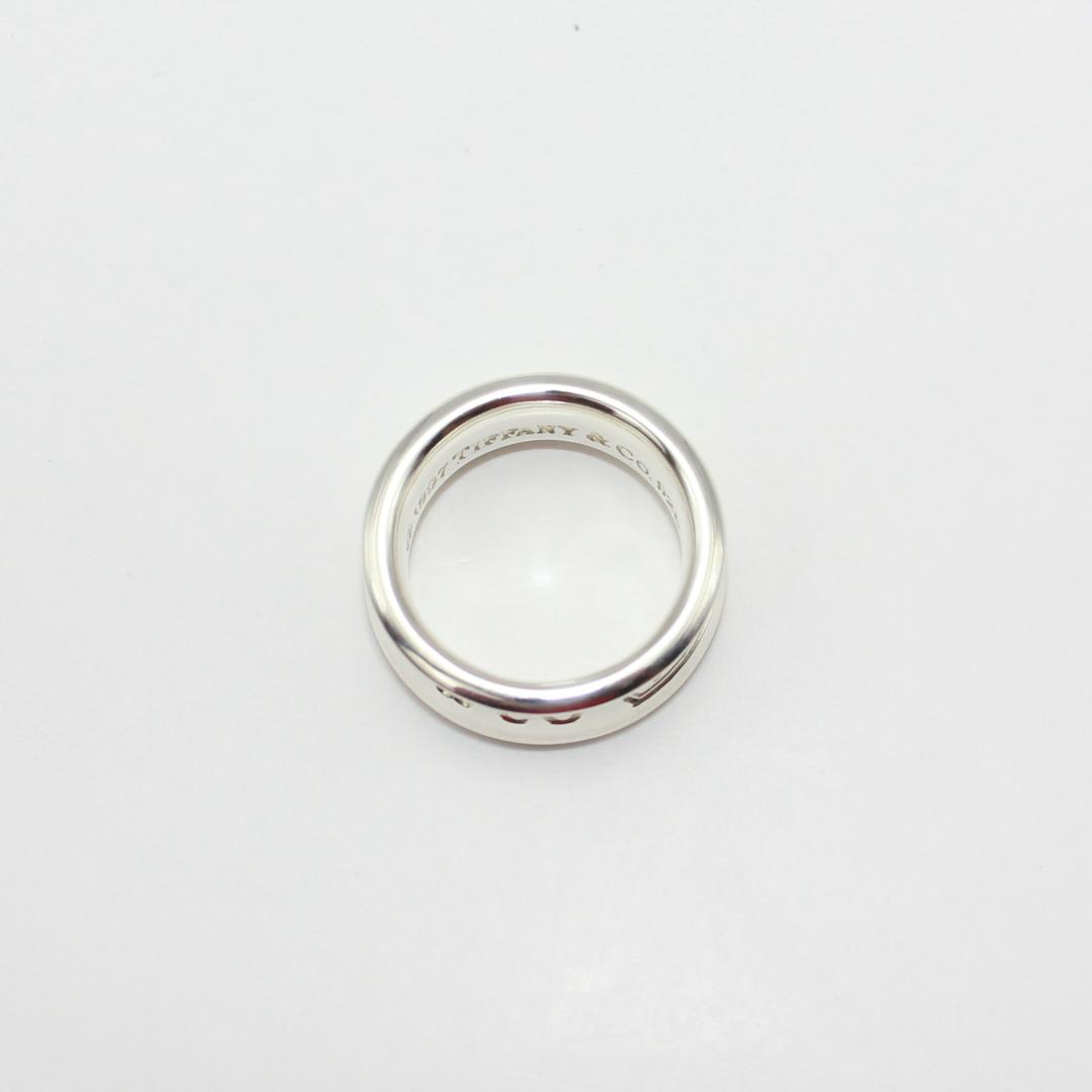 美品 Tiffany&Co. アクセサリー 1837 ナロー リング 9号
