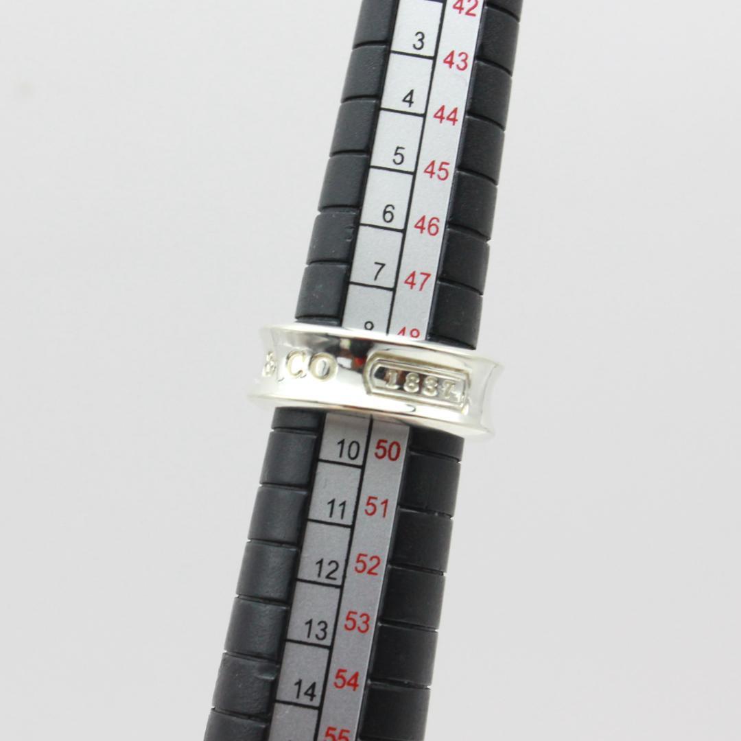 美品 Tiffany&Co. アクセサリー 1837 ナロー リング 9号