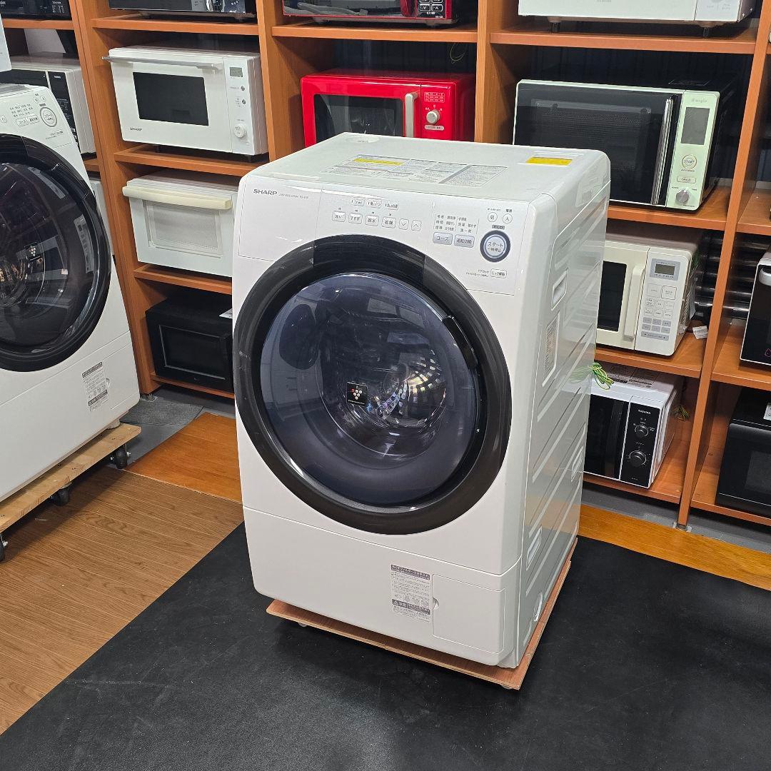 【完全分解洗浄済み】SHARP 7KG ドラム式洗濯機 2017年製