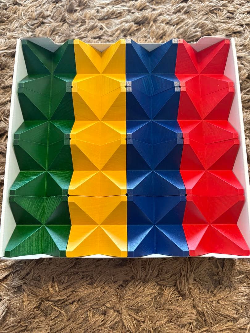 【ほぼ未使用】ネフスピール Naef Spiel ブロック