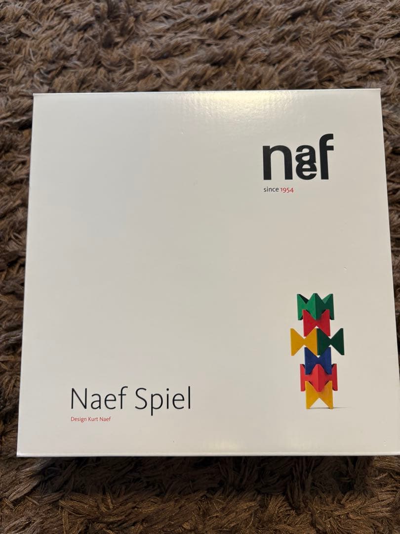 【ほぼ未使用】ネフスピール Naef Spiel ブロック