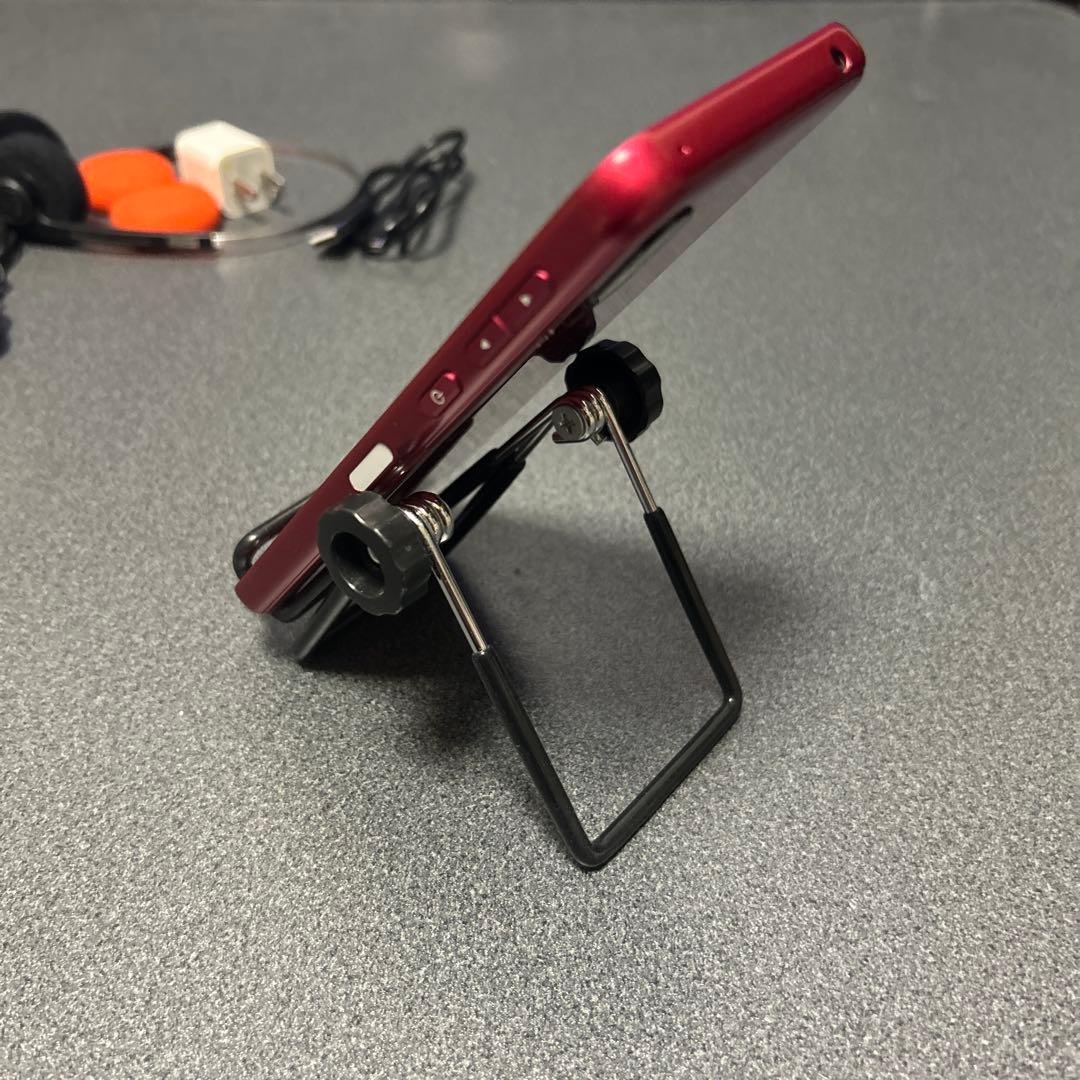 Sharp シンプルスマホ6 A201SH SoftBank 赤 おまけ付き