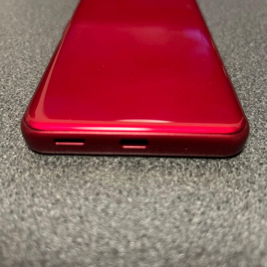 Sharp シンプルスマホ6 A201SH SoftBank 赤 おまけ付き