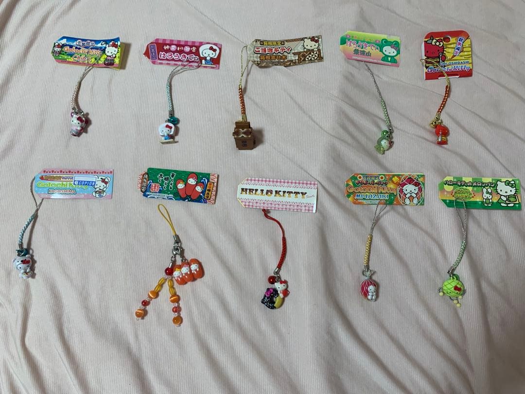 限定キティ ストラップ 70点セット バラ売り不可