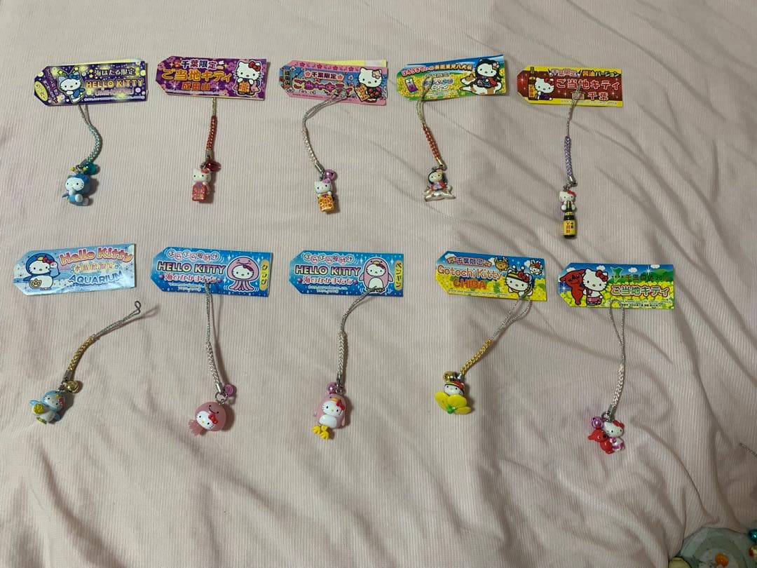 限定キティ ストラップ 70点セット バラ売り不可