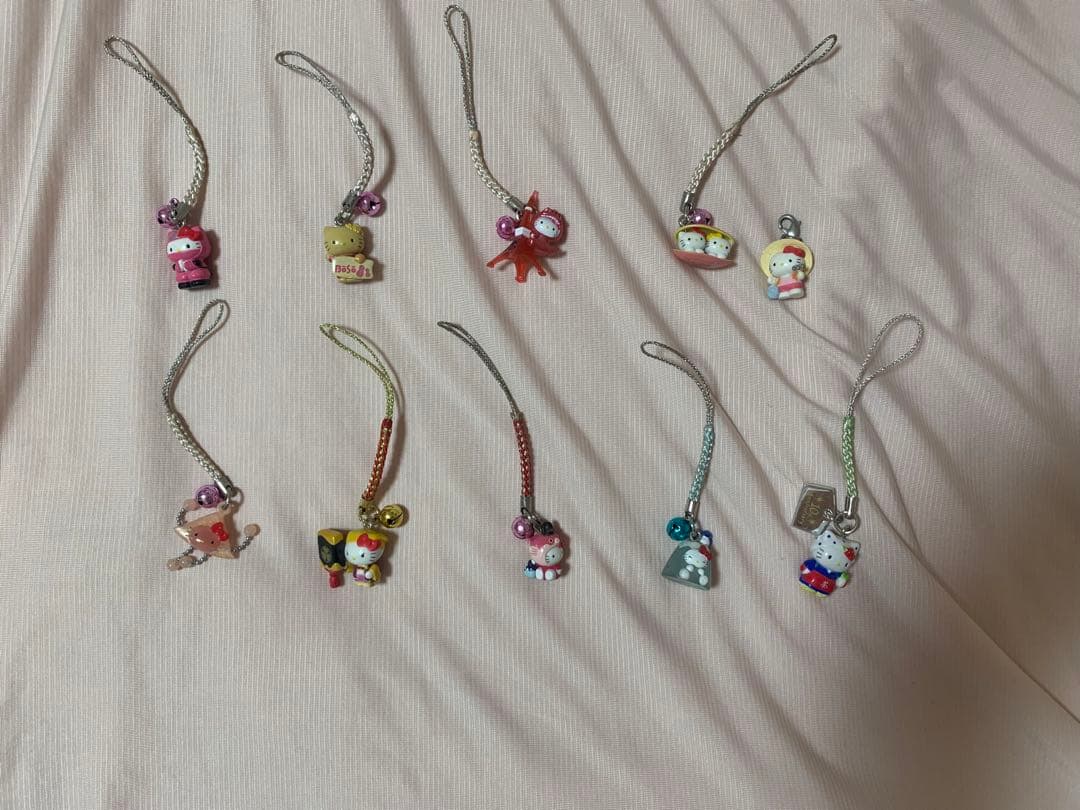 限定キティ ストラップ 70点セット バラ売り不可