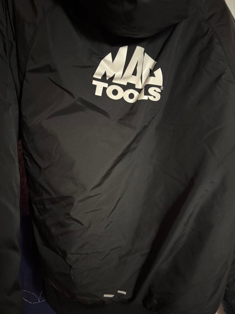 MAC TOOLS マックツール　フード付きダウンジャケット XL