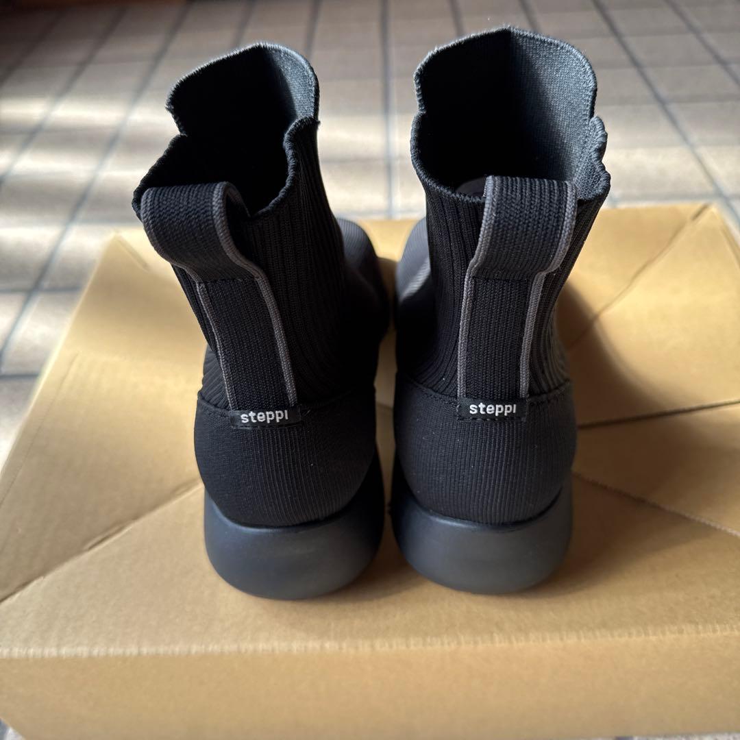 steppi ニットブーツ★22.5黒★