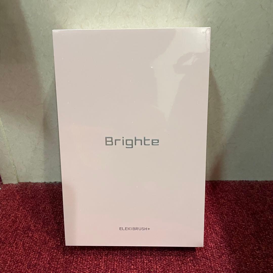 【新品】 Brighte ELEKI BRUSH+ 美顔器 オマケつき ピンク