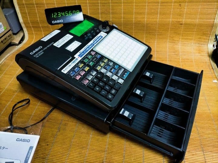 カシオレジスター　TK-2500　設定無料　72タッチ3面　615400
